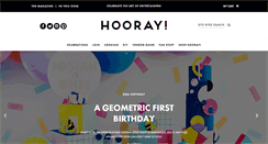 Desktop Screenshot of hooraymag.com
